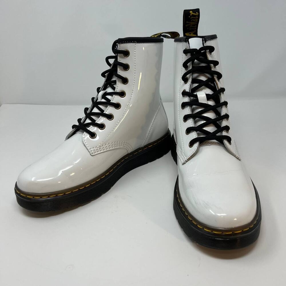 Dr. Marten's Women's Air Wair Zavala Boots Size 9  AW004 White - Picture 2 of 13